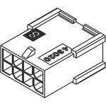 Molex, Micro-Fit 3.0 Male Connector Housing, 3mm Pitch, 14 Way, 2 Row