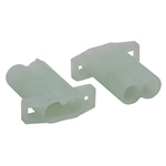 TE Connectivity, Commercial MATE-N-LOK Male Connector Housing, 7.11mm Pitch, 2 Way, 1 Row