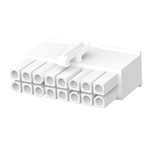 TE Connectivity, Mini-Universal MATE-N-LOK Male Connector Housing, 4.14mm Pitch, 16 Way, 2 Row