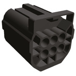 TE Connectivity, Econoseal III 070 Female Connector Housing, 4.8mm Pitch, 6 Way, 2 Row