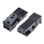 TE Connectivity, Micro Quadlock System Female Connector Housing, 2.54mm Pitch, 2 Way