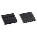 HARWIN, M20-10 Female Connector Housing, 2.54mm Pitch, 6 Way, 1 Row