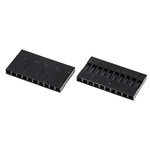 HARWIN, M20-10 Female Connector Housing, 2.54mm Pitch, 10 Way, 1 Row