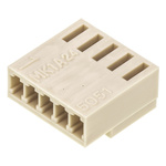 Molex, KK Female Connector Housing, 2.5mm Pitch, 5 Way, 1 Row