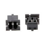 Hirose, DF3 Female Connector Housing, 2mm Pitch, 2 Way, 1 Row