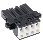 JST, J300 Female Connector Housing, 5.08mm Pitch, 4 Way, 1 Row