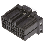 TE Connectivity, MULTILOCK 040 II Male Connector Housing, 2.5mm Pitch, 20 Way, 2 Row