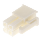 TE Connectivity, VAL-U-LOK Female Connector Housing, 4.2mm Pitch, 4 Way, 2 Row