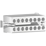 TE Connectivity, Commercial MATE-N-LOK Male Connector Housing, 4.95mm Pitch, 16 Way, 2 Row