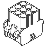 Molex, MLX Female Connector Housing, 9 Way, 3 Row