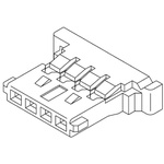 Molex, PanelMate Female Connector Housing, 1.25mm Pitch, 2 Way, 1 Row