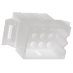 Molex, STANDARD .093" Male Connector Housing, 5.03mm Pitch, 12 Way, 3 Row