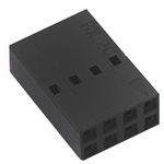 Molex, SL Female Connector Housing, 2.54mm Pitch, 10 Way, 2 Row