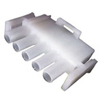 TE Connectivity, Universal MATE-N-LOK Male Connector Housing, 6.35mm Pitch, 5 Way, 1 Row