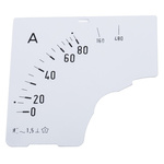 HOBUT 0/80/480A Meter Scale for 80/5A CT