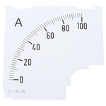 HOBUT 0/100A Meter Scale for Shunt 75mV