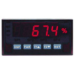 Red Lion PAX LED Digital Panel Multi-Function Meter for Current, Voltage, 45mm x 92mm