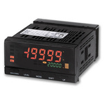 Omron K3HB 7-Segment Digital Display, Negative LCD Display Digital Panel Multi-Function Meter for Process, 48mm x 96mm