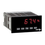 Red Lion PAXT LED Digital Panel Multi-Function Meter for Current, Temperature, Voltage, 44.5mm x 91.4mm