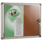 Planorga Notice Board Natural Cork, 470 x 640mm
