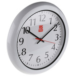 RS PRO White Wall Clock, 300mm