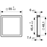 Crouzet Adapter For Use With Electromechanical Hour Counter