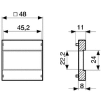 Crouzet Adapter For Use With Electromechanical Hour Counter
