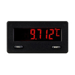 Red Lion CUB5RT LCD Digital Panel Multi-Function Meter, 54.6mm x 76.2mm