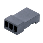 Stelvio Kontek, 48532480 Male Connector Housing, 2.54mm Pitch, 3 Way, 1 Row