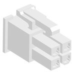 TE Connectivity, VAL-U-LOK Female Connector Housing, 4.2mm Pitch, 4 Way, 2 Row