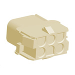 TE Connectivity, Universal MATE-N-LOK Female Connector Housing, 6.35mm Pitch, 6 Way, 2 Row