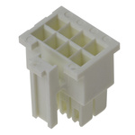 Samtec, IPD1 Male Crimp Connector Housing, 2.54mm Pitch, 8 Way, 2 Row