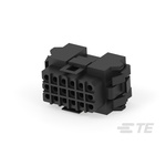 TE Connectivity, Metrimate Male Connector Housing, 5mm Pitch, 18 Way, 6 Row