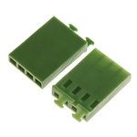 TE Connectivity, AMPMODU MOD IV Female Connector Housing, 2.54mm Pitch, 4 Way, 1 Row