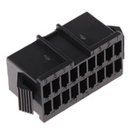 JST Male Connector Housing, 18 Way, 2 Row