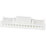 JST, PA Connector Housing, 2mm Pitch, 15 Way, 1 Row