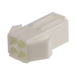 JST, EL Female Connector Housing, 4 Way, 2 Row