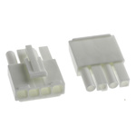 JST, EL Male Connector Housing, 4 Way, 1 Row