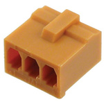JAE, IL-G Female Connector Housing, 2.5mm Pitch, 3 Way, 1 Row