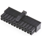TE Connectivity, Micro MATE-N-LOK Female Connector Housing, 3mm Pitch, 24 Way, 2 Row