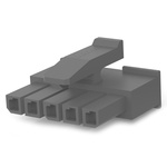 TE Connectivity, Micro MATE-N-LOK Female Connector Housing, 3mm Pitch, 5 Way, 1 Row