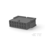 TE Connectivity, Micro MATE-N-LOK Male Connector Housing, 3mm Pitch, 4 Way, 2 Row