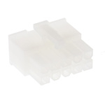 TE Connectivity, VAL-U-LOK Female Connector Housing, 4.2mm Pitch, 10 Way, 2 Row