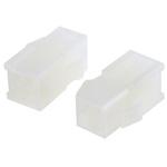 TE Connectivity, VAL-U-LOK Male Connector Housing, 4.2mm Pitch, 4 Way, 2 Row
