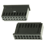 TE Connectivity, AMPMODU MOD II Female Connector Housing, 2.54mm Pitch, 18 Way, 2 Row