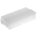 Molex, Mini-Fit Jr Male Connector Housing, 4.2mm Pitch, 22 Way, 2 Row