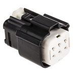 Molex, MX150L Female Connector Housing, 5.84mm Pitch, 6 Way, 2 Row