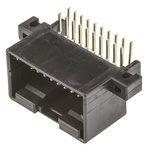 TE Connectivity, MULTILOCK 040 Female Connector Housing, 2.5mm Pitch, 20 Way, 2 Row Right Angle