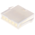 Molex, Mini-Fit Jr Male Connector Housing, 4.2mm Pitch, 5 Way, 1 Row