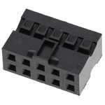 Amphenol Communications Solutions, Minitek Pwr Connector Housing, 2mm Pitch, 10 Way, 2 Row